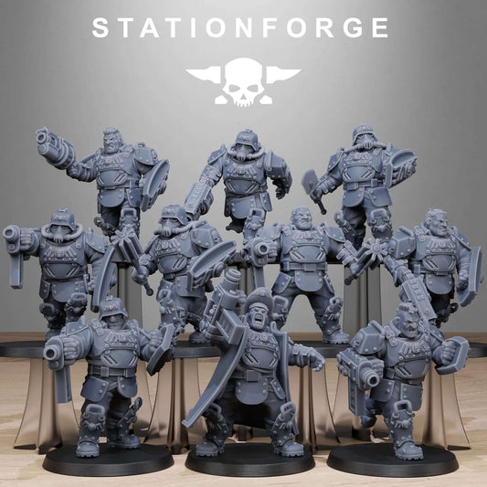 Free Guard Infantry by StationForge Miniatures 3d printable file i3dyou