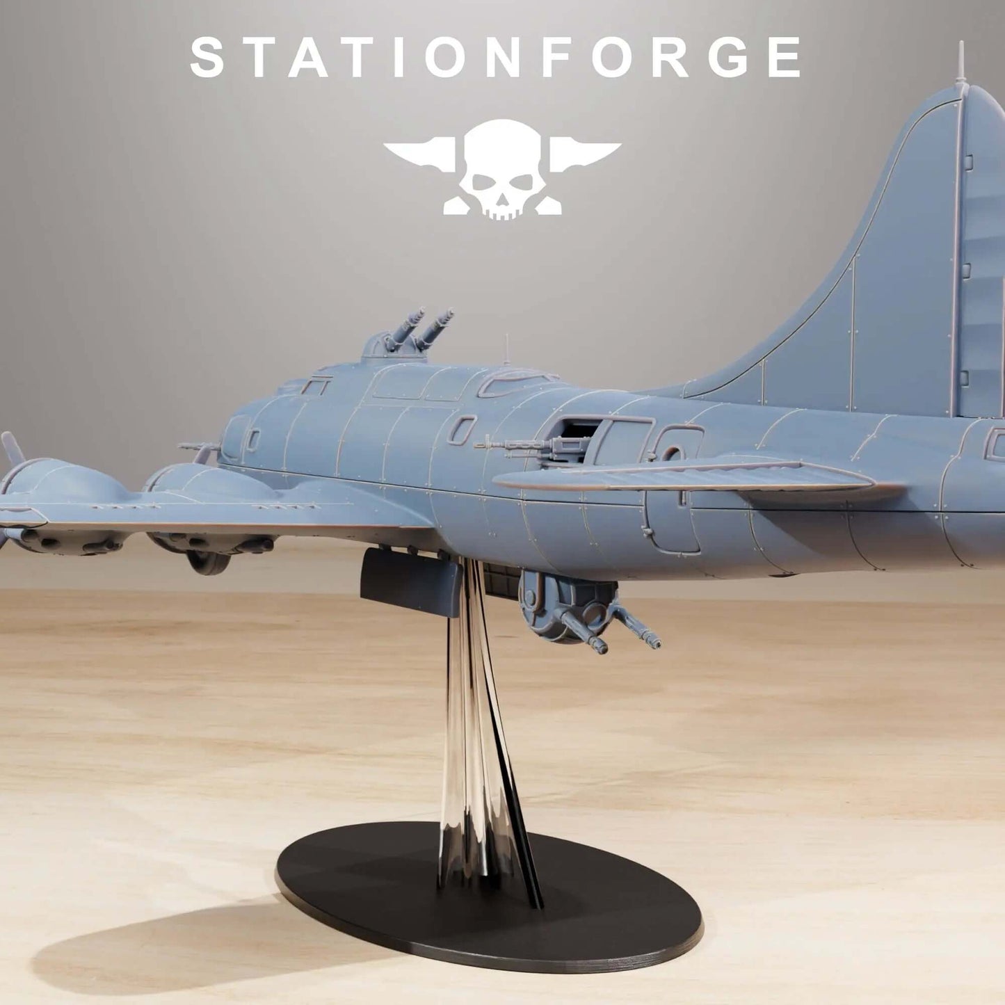 GrimGuard Bomber 3d printable model file i3dyou