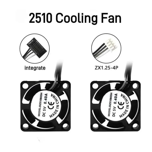 2510 Fan For Bambu Lab X1/P1 Hotend Cooling Fan  With Cable Rapid cooling Fan For Bambu X1C P1S P1P 3D Printer Accessories - i3dyou