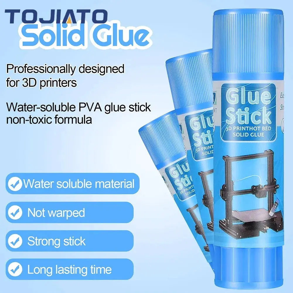 3D Printer Glue Sticks PVP Solid Glue Sticks for 3D Printer Hot Bed Removing Printing Models - i3dyou
