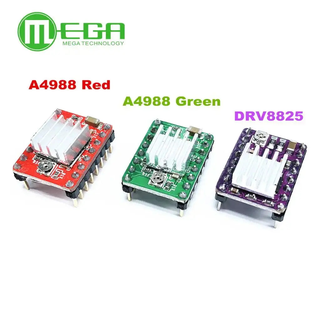 3D Printer Parts Stepstick A4988 DRV8825 Stepper Motor Driver Module With Heatsink Reprap Ramps 1.4/1.5/1.6 Control Board MKS - i3dyou