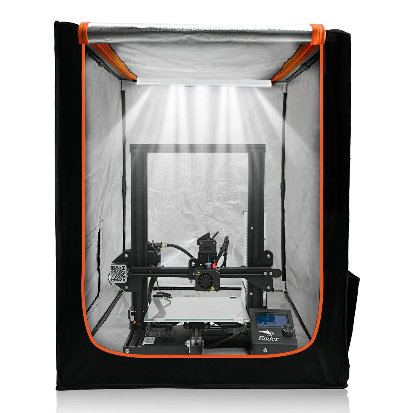 3D Printer Enclosure with LED Lighting, Fireproof Dustproof Tent Constant Temperature Protective i3dyou
