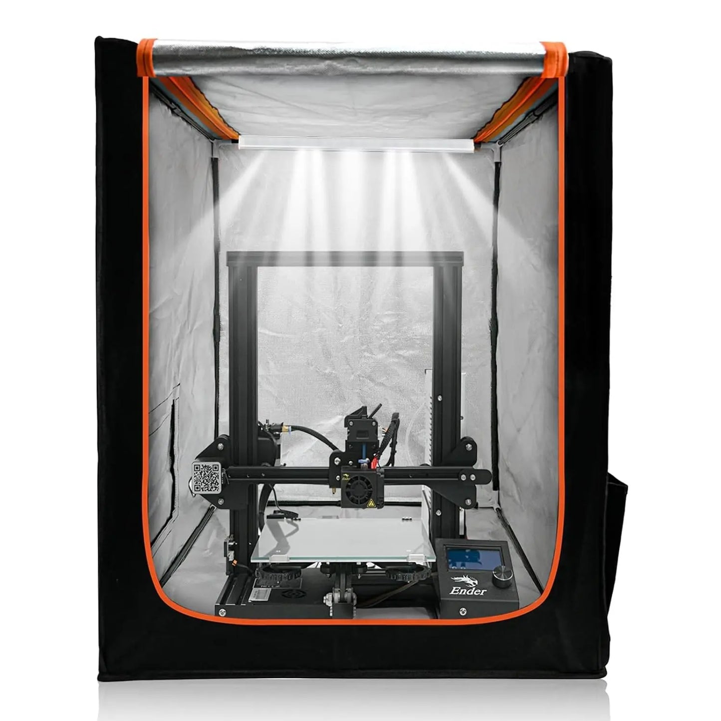 3D Printer Enclosure with LED Lighting, Fireproof Dustproof Tent Constant Temperature Protective i3dyou