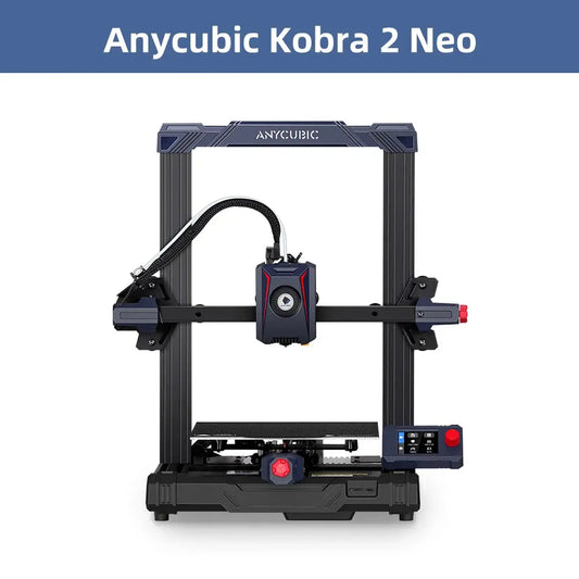 ANYCUBIC Kobra 2 Neo FDM 3D Printer With 250mm/s Max Print Speed Build Size 9.8x8.7x8.7in/250 x 220 x220 mm 25-Point Leveling - i3dyou