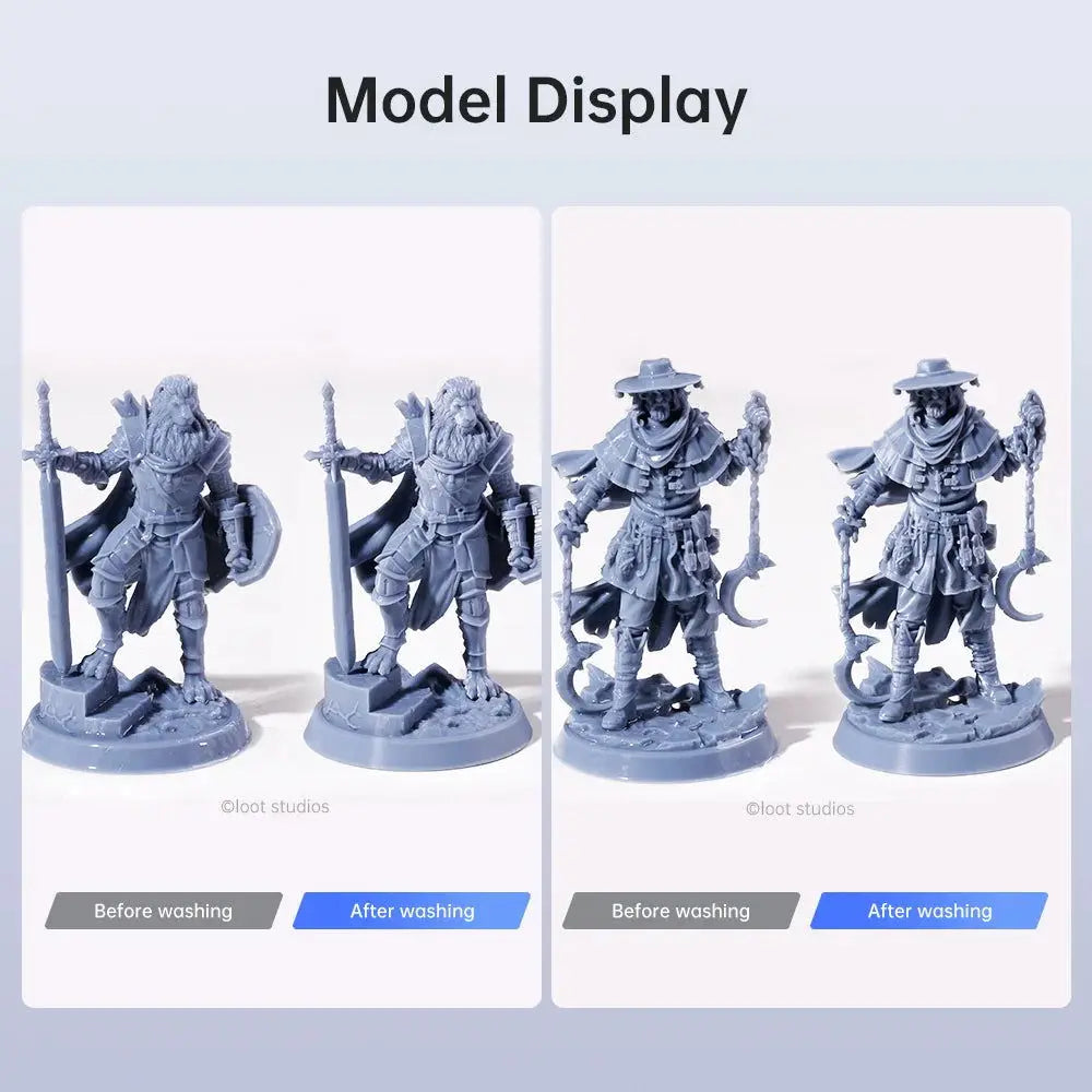 ANYCUBIC Wash & Cure 3 Plus Washing Curing 2 in 1 Machine For Photon Mono M5s LCD 3D Printer 3D Printing Models - i3dyou