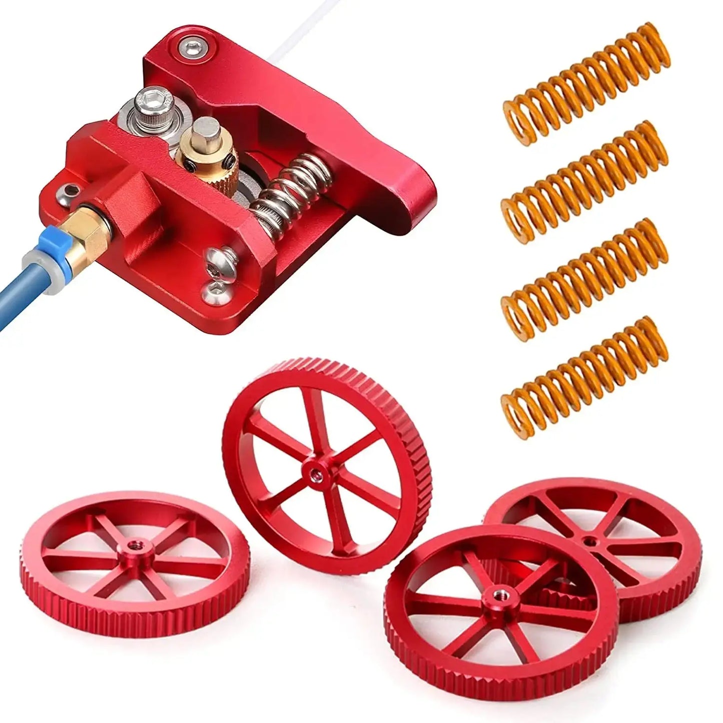 All Metal Aluminum Drive Feeder Bowden Extruders Upgrade Accessories Kit for Ender 3/Max/Pro/V2 Ender-5 CR-10 Series 3D Printer - i3dyou