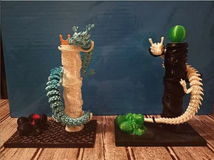 Articulated Dragon Collection 3d printable stl file - i3dyou