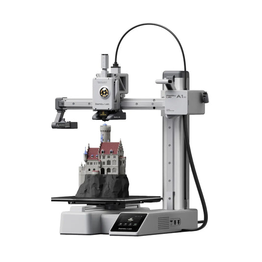 Bambu Lab A1 Mini Combo, A1 Mini 3D Printer and AMS lite, Support Multi-Color 3D Printing, High Speed & Precision, Full-Auto Calibration & Active Flow Rate Compensation, ≤48 dB Quiet FDM 3D Printers - i3dyou
