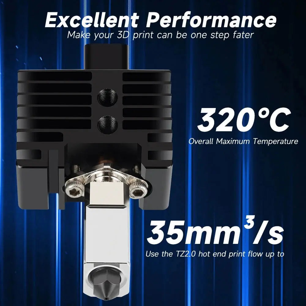 Bambu Lab P1P Hotend Bi Metal Throat Lab x1 Hotend Bi Nozzle P1P Thermistor Hardened Steel Nozzle For Bambu Hotend - i3dyou
