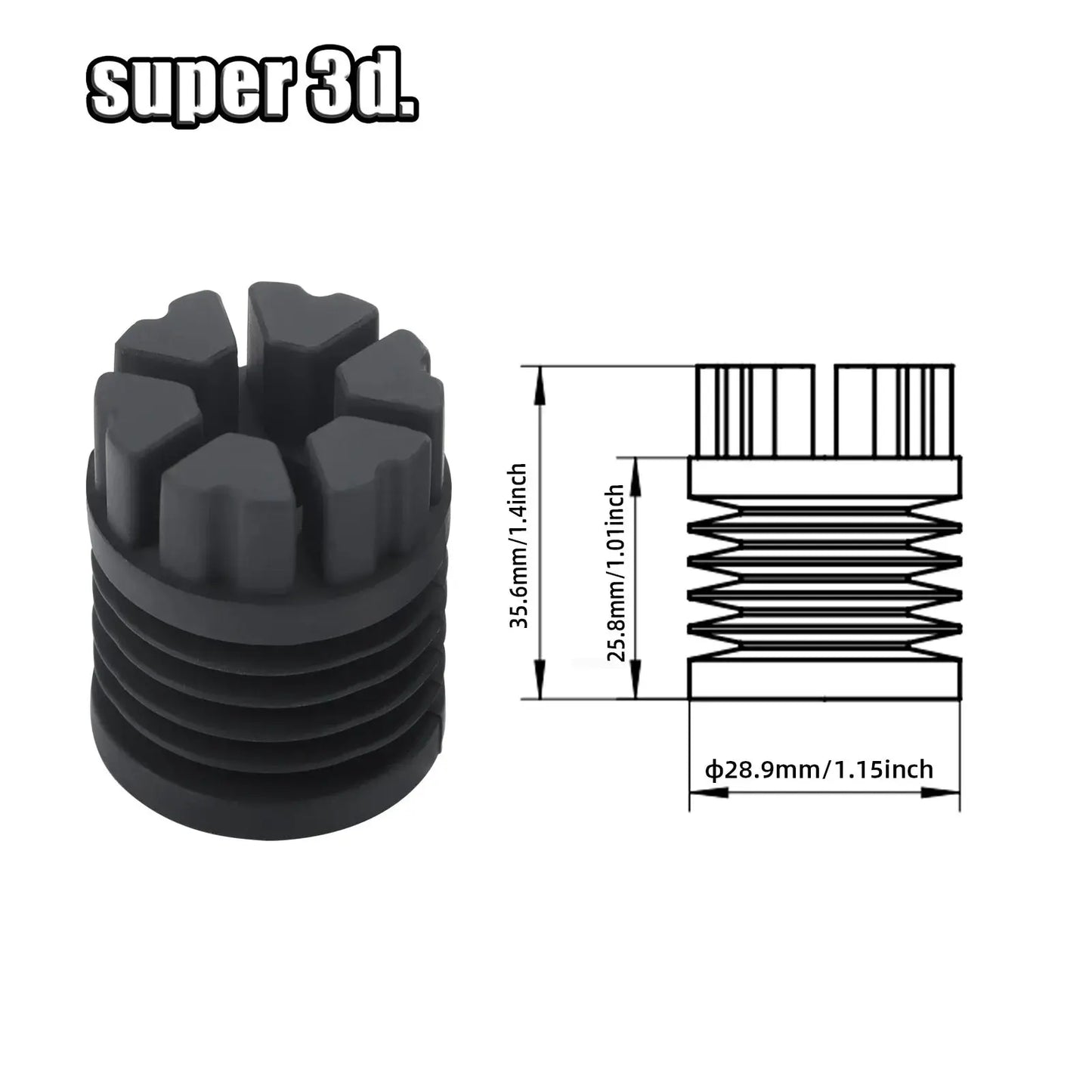 Bambu Lab P1P P1S Anti Vibration Feet Anti-slip Anti-Shock Dust-proof Silicone Foot Pad Bamboo Bambulabs X1/X1C 3D Printer Parts i3dyou
