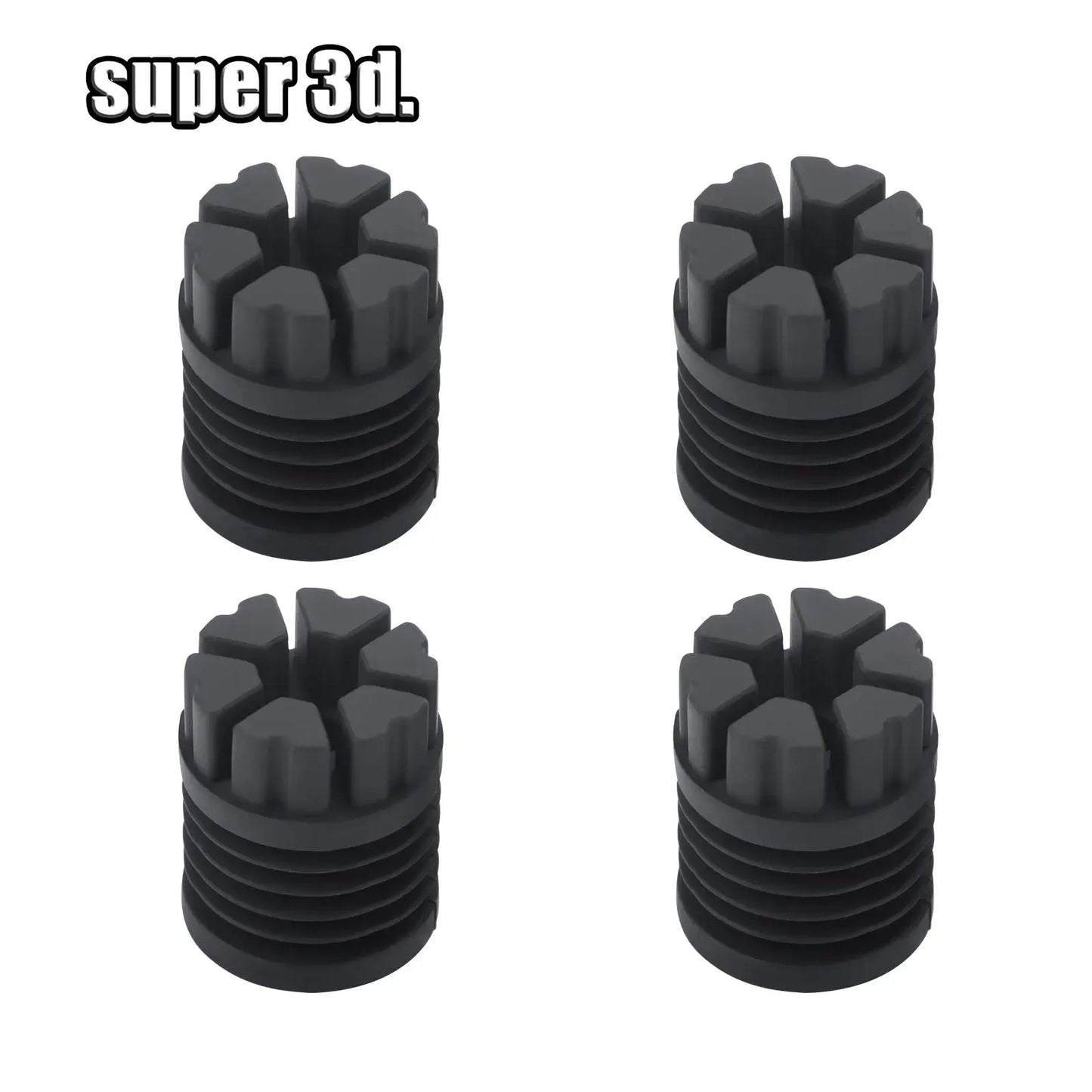 Bambu Lab P1P P1S Anti Vibration Feet Anti-slip Anti-Shock Dust-proof Silicone Foot Pad Bamboo Bambulabs X1/X1C 3D Printer Parts i3dyou