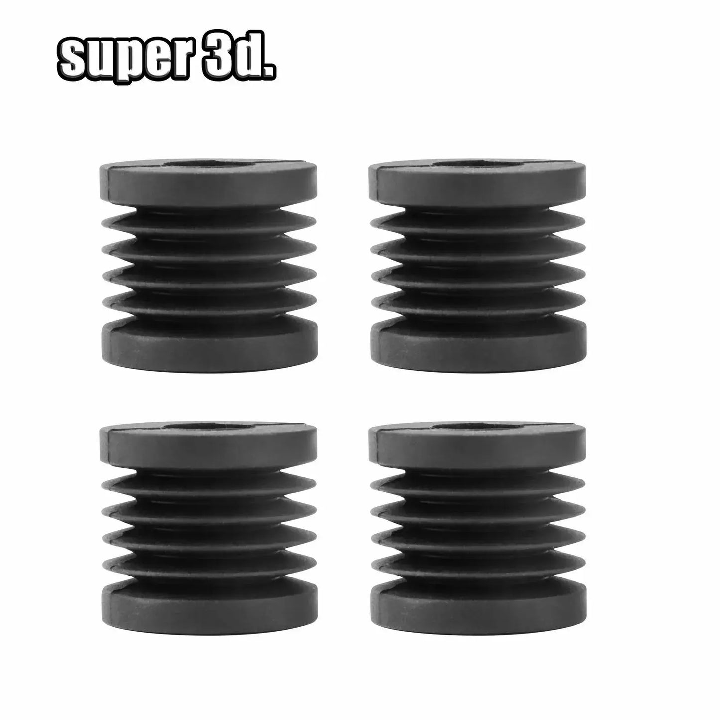 Bambu Lab P1P P1S Anti Vibration Feet Anti-slip Anti-Shock Dust-proof Silicone Foot Pad Bamboo Bambulabs X1/X1C 3D Printer Parts i3dyou
