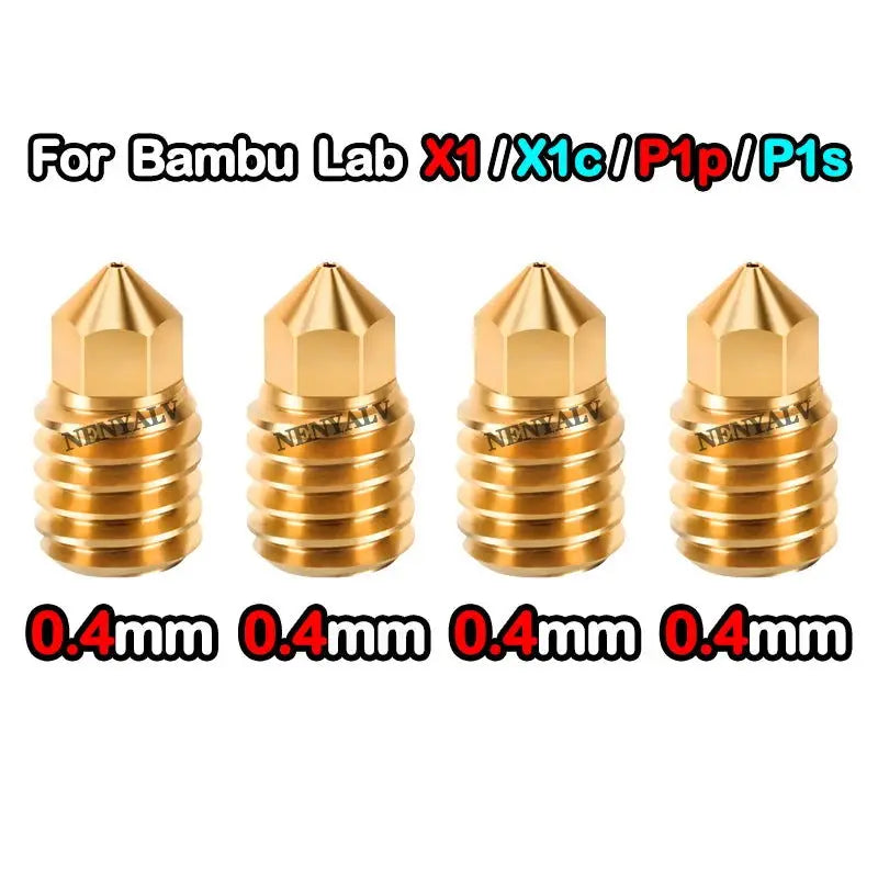 Bambu Lab X1 Hot end Upgrade 2.0 Version nozzle Bambu lab Bi Metal Fit Bambu lab p1p P1S hotend P1S P1P Thermistor - i3dyou