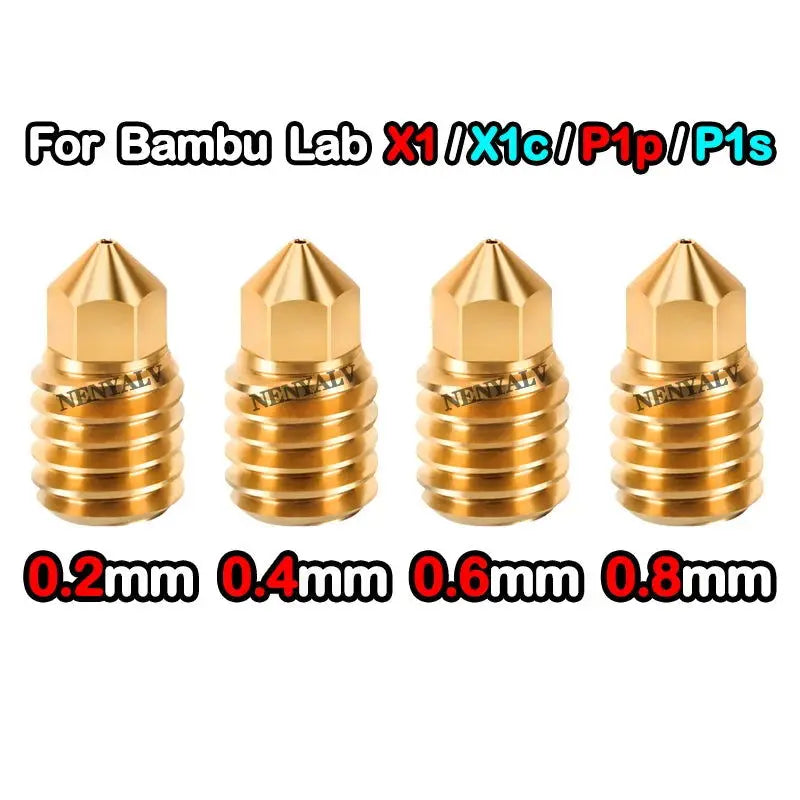 Bambu Lab X1 Hot end Upgrade 2.0 Version nozzle Bambu lab Bi Metal Fit Bambu lab p1p P1S hotend P1S P1P Thermistor - i3dyou