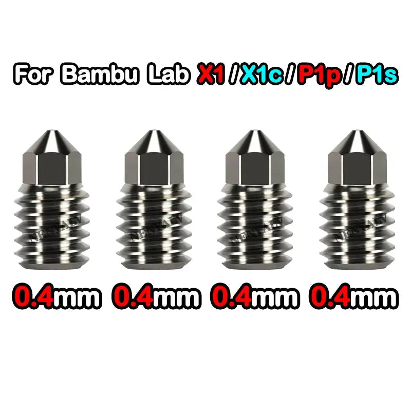 Bambu Lab X1 Hot end Upgrade 2.0 Version nozzle Bambu lab Bi Metal Fit Bambu lab p1p P1S hotend P1S P1P Thermistor - i3dyou