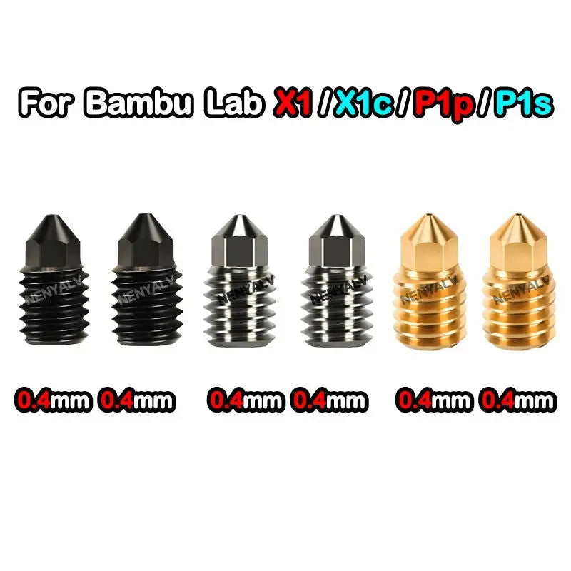 Bambu Lab X1 Hot end Upgrade 2.0 Version nozzle Bambu lab Bi Metal Fit Bambu lab p1p P1S hotend P1S P1P Thermistor - i3dyou
