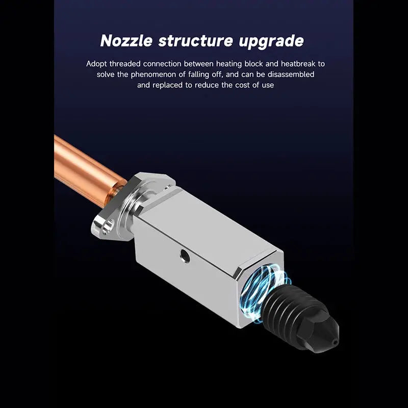 Bambu Lab X1 Hot end Upgrade 2.0 Version nozzle Bambu lab Bi Metal Fit Bambu lab p1p P1S hotend P1S P1P Thermistor - i3dyou