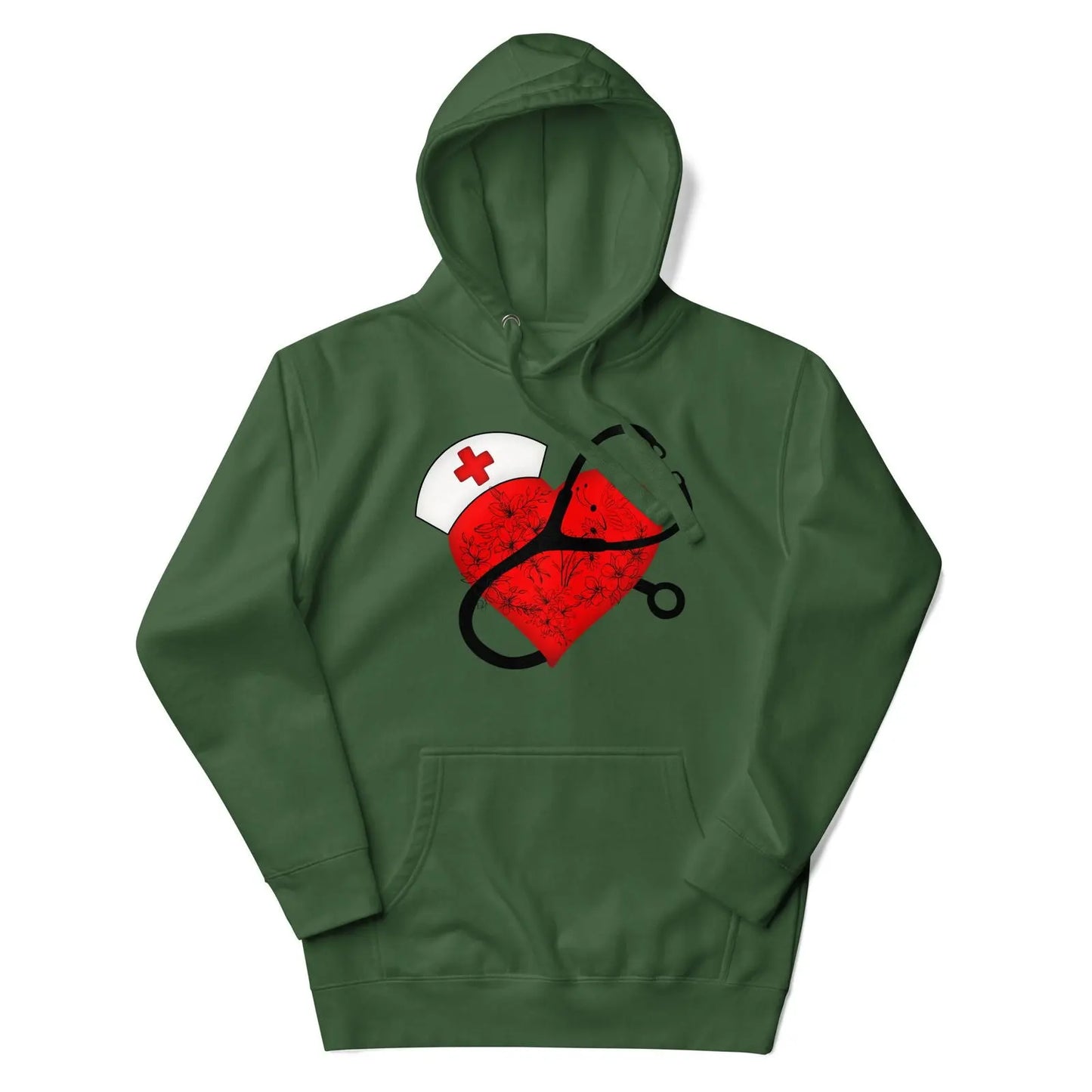 Caregiver's Comfort apparel Nurse Emt Gift Hoodie - i3dyou