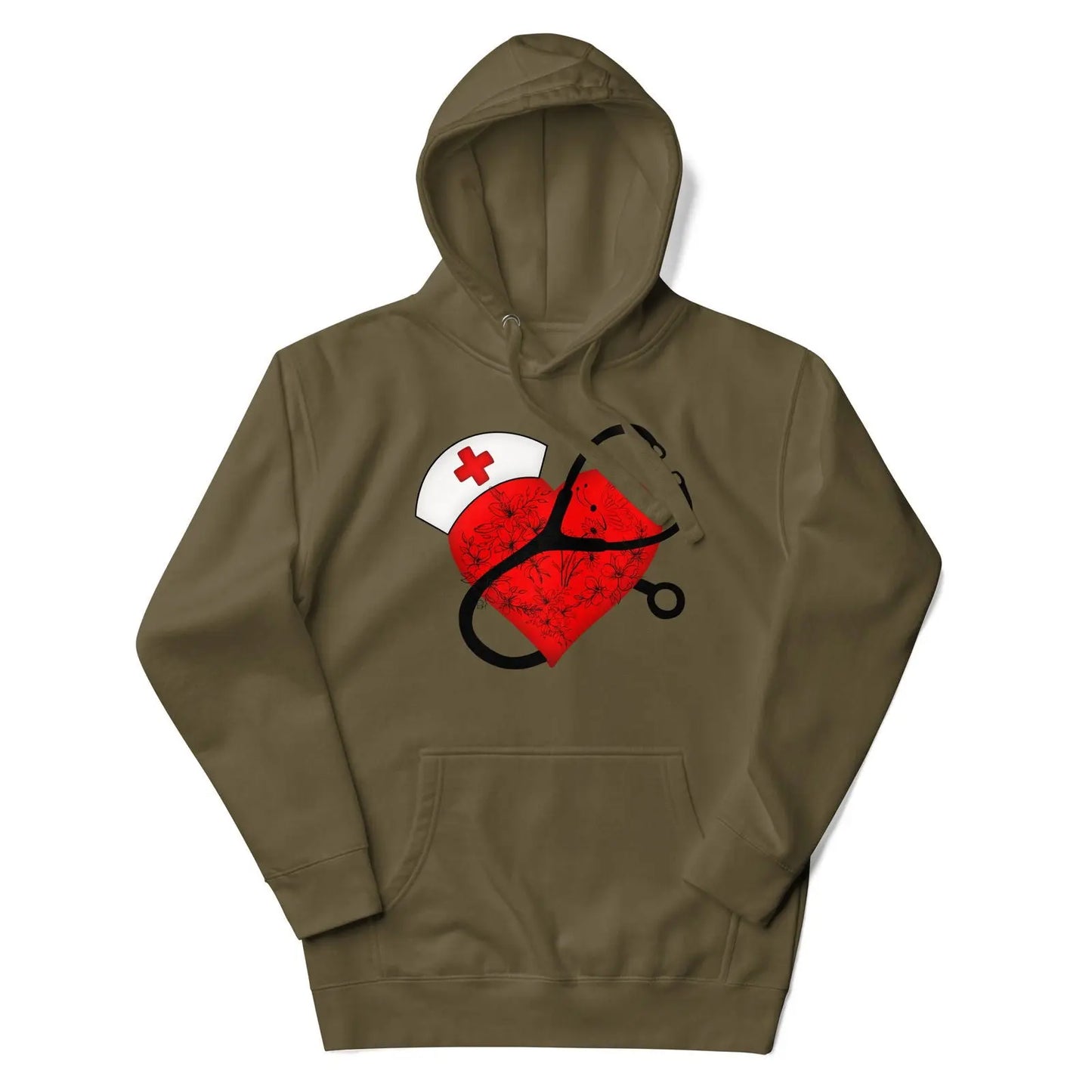 Caregiver's Comfort apparel Nurse Emt Gift Hoodie - i3dyou