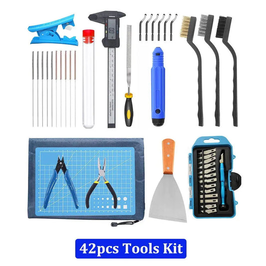 Carving Tool DIY Deburring Trimming Knife 3D Model Grinding Edge Cutter Files Brush Scraper Caliper Engraving 3D Printer Parts - i3dyou