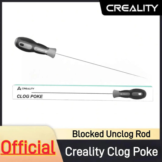 Creality Clog Poke Soft Rubber Handle Cleaning Rod for Hotend 3D Printers Repair Tool - i3dyou