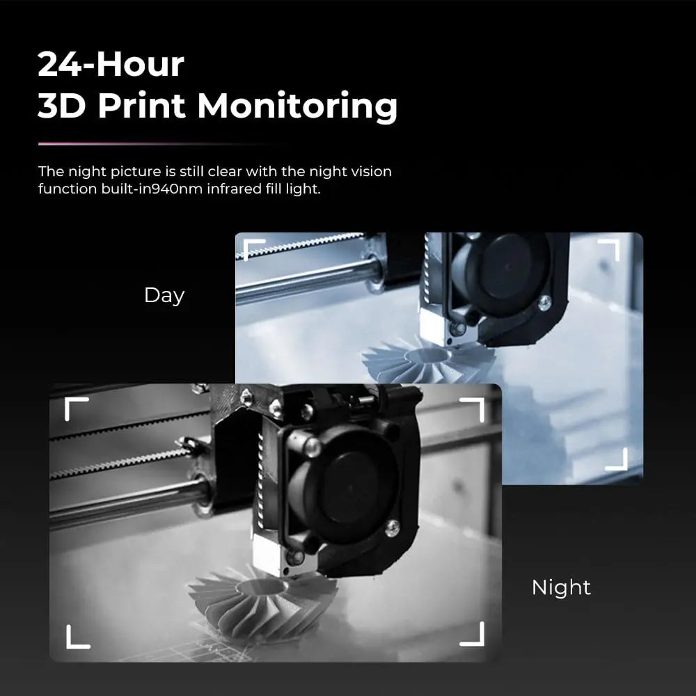 Creality Nebula Camera, 3D Printer Camera for 24H Real-Time Monitoring, Time-Lapse, Spaghetti Detection, Compatible with Sonic Pad, Nebula Pad, Ender 3 V3/Plus/KE/SE, CR-10 SE, HOLOT-MAGE/PRO - i3dyou