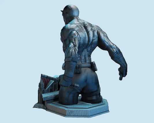 Daredevil statue 3d print STL file, Ready to print 3d printing service, sculpture, comics - i3dyou