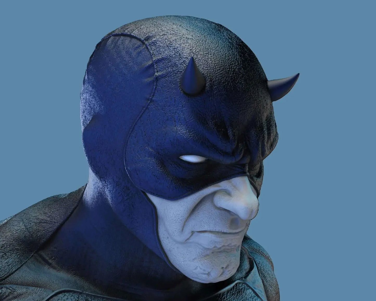 Daredevil statue 3d print STL file, Ready to print 3d printing service, sculpture, comics - i3dyou