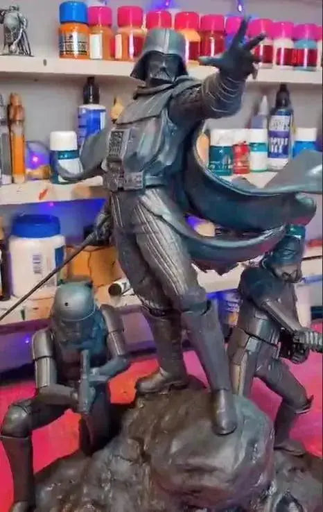 Darth Vader Figure Starwars 3d printable model STL File, Star Wars, 3D Digital Printing STL File for 3D Printers, Movie Characters, Figures, Diorama 3D - i3dyou