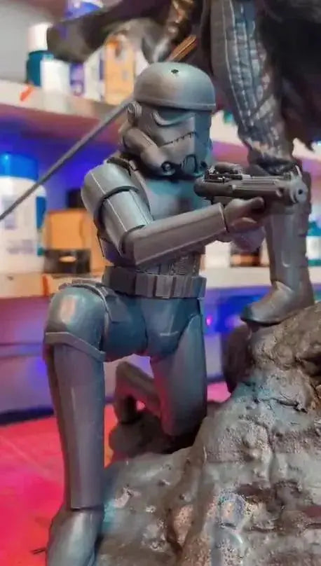 Darth Vader Figure Starwars 3d printable model STL File, Star Wars, 3D Digital Printing STL File for 3D Printers, Movie Characters, Figures, Diorama 3D - i3dyou