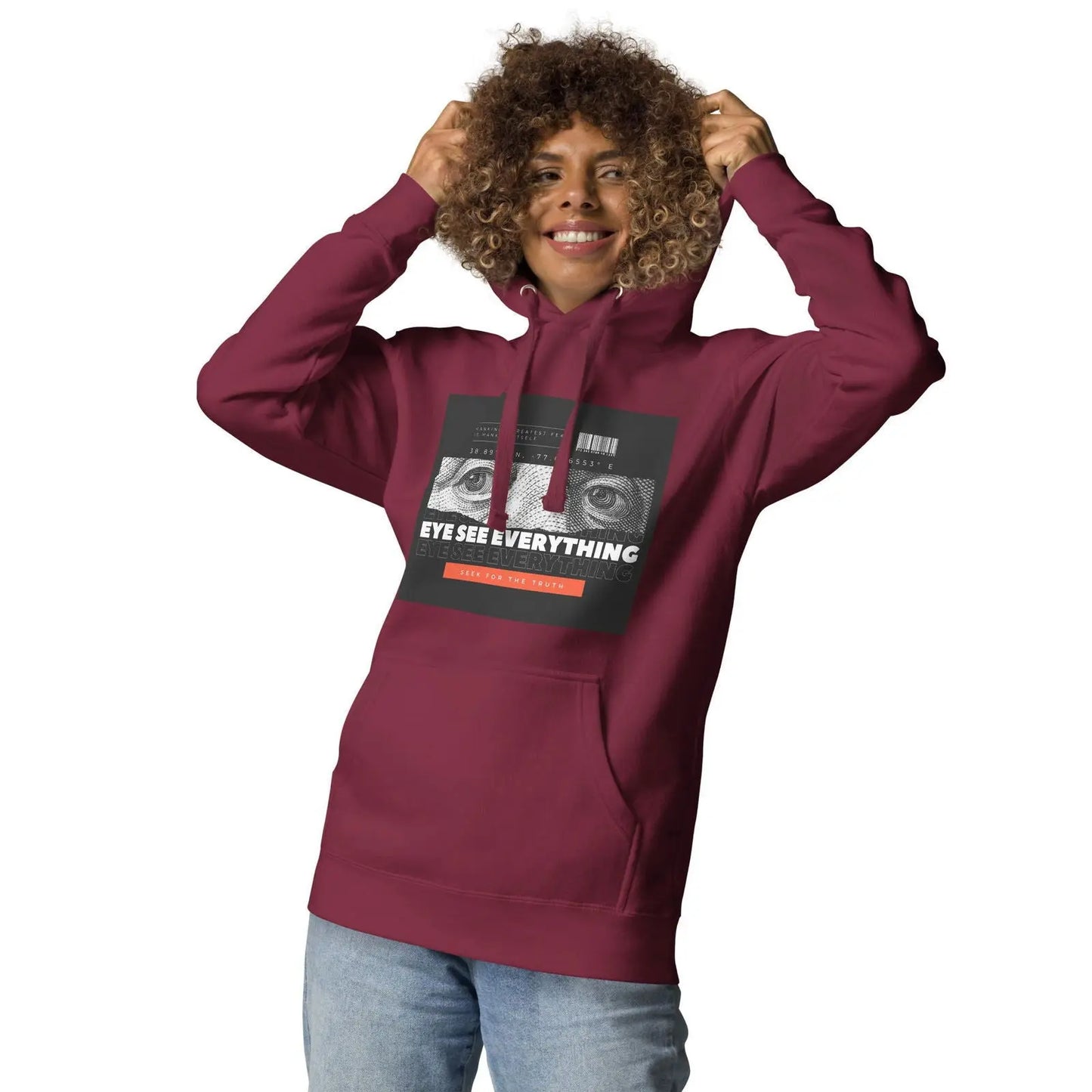 Eye see everything Graphic Hoodie - i3dyou