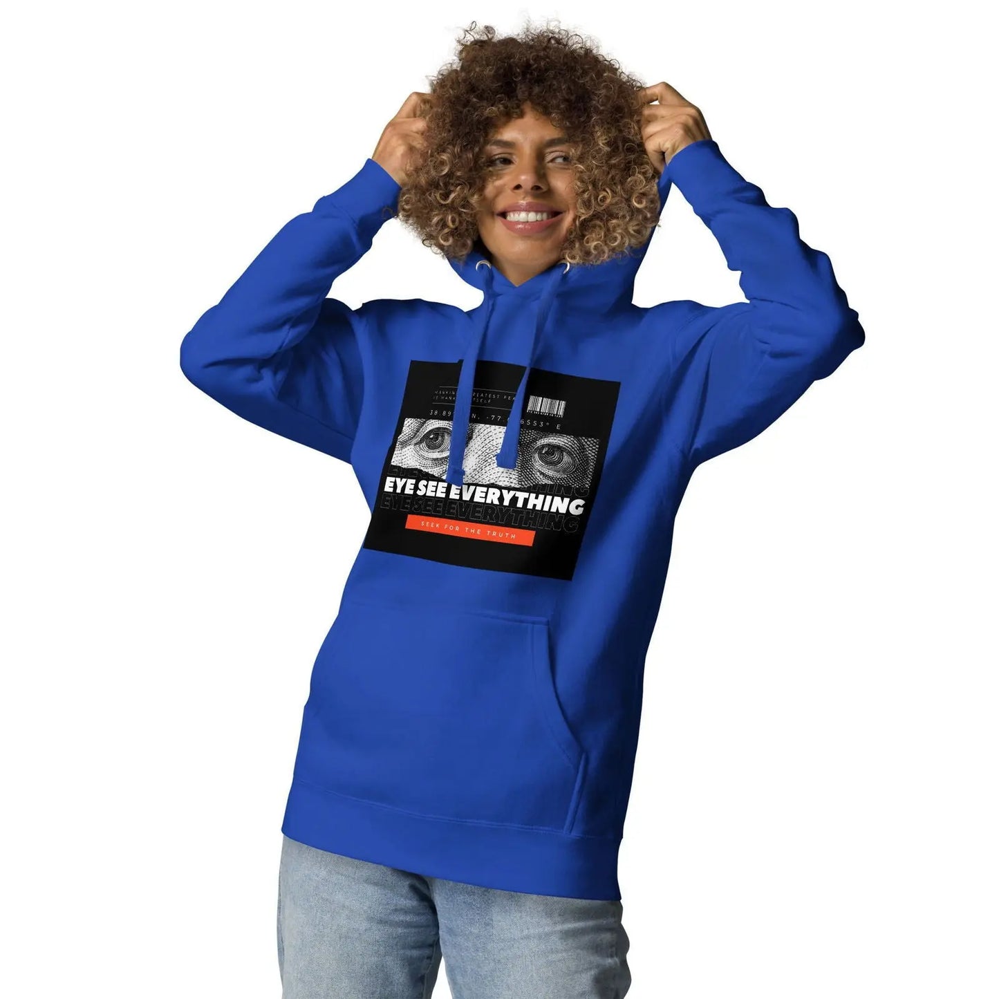Eye see everything Graphic Hoodie - i3dyou