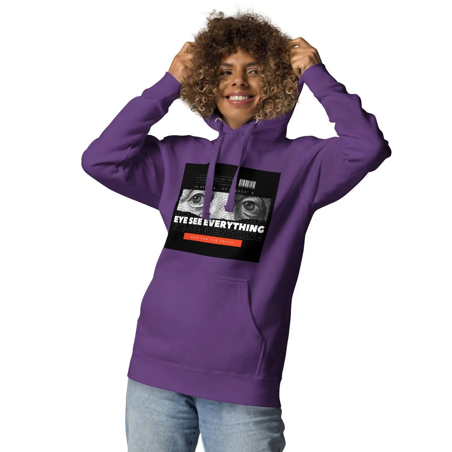 Eye see everything Graphic Hoodie - i3dyou