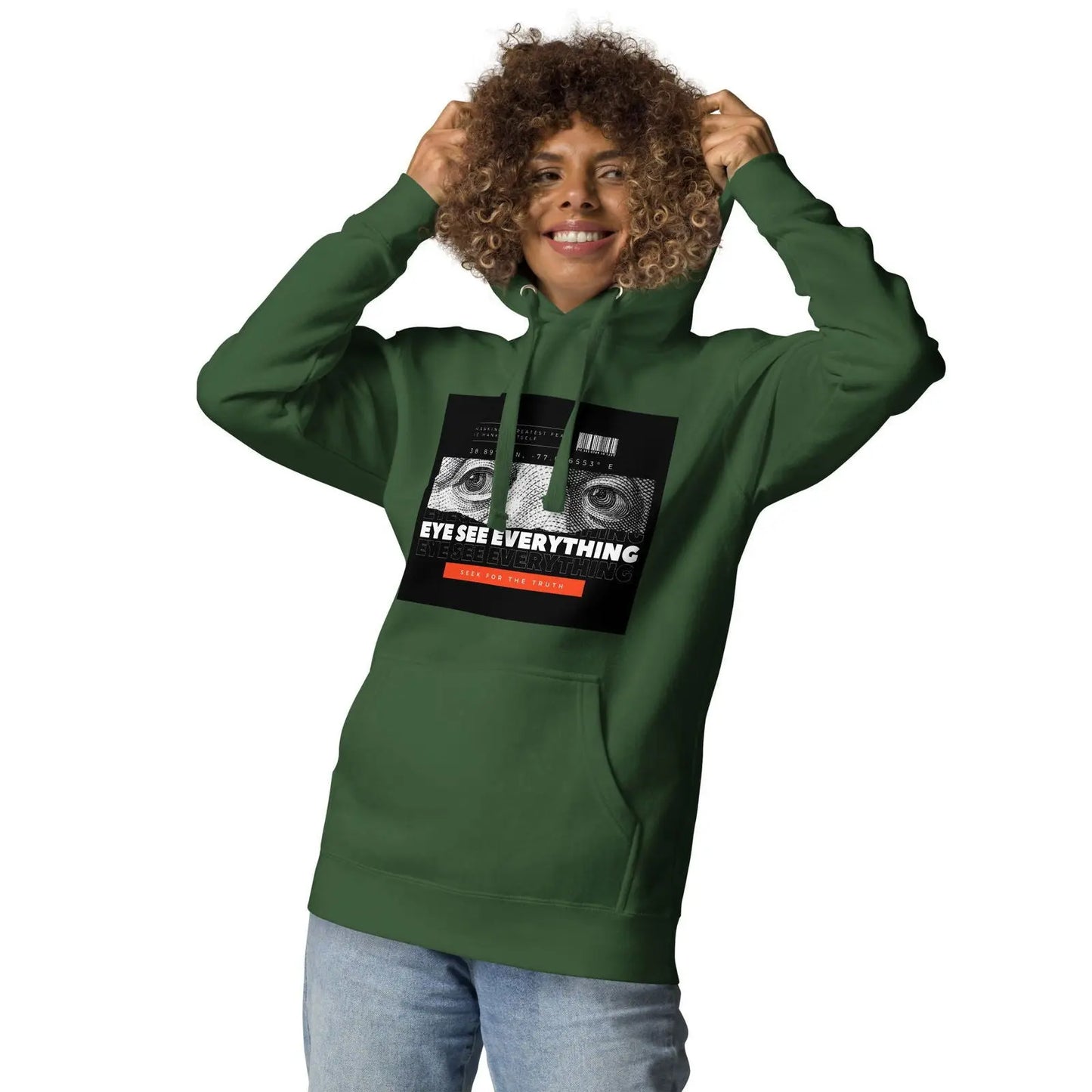 Eye see everything Graphic Hoodie - i3dyou