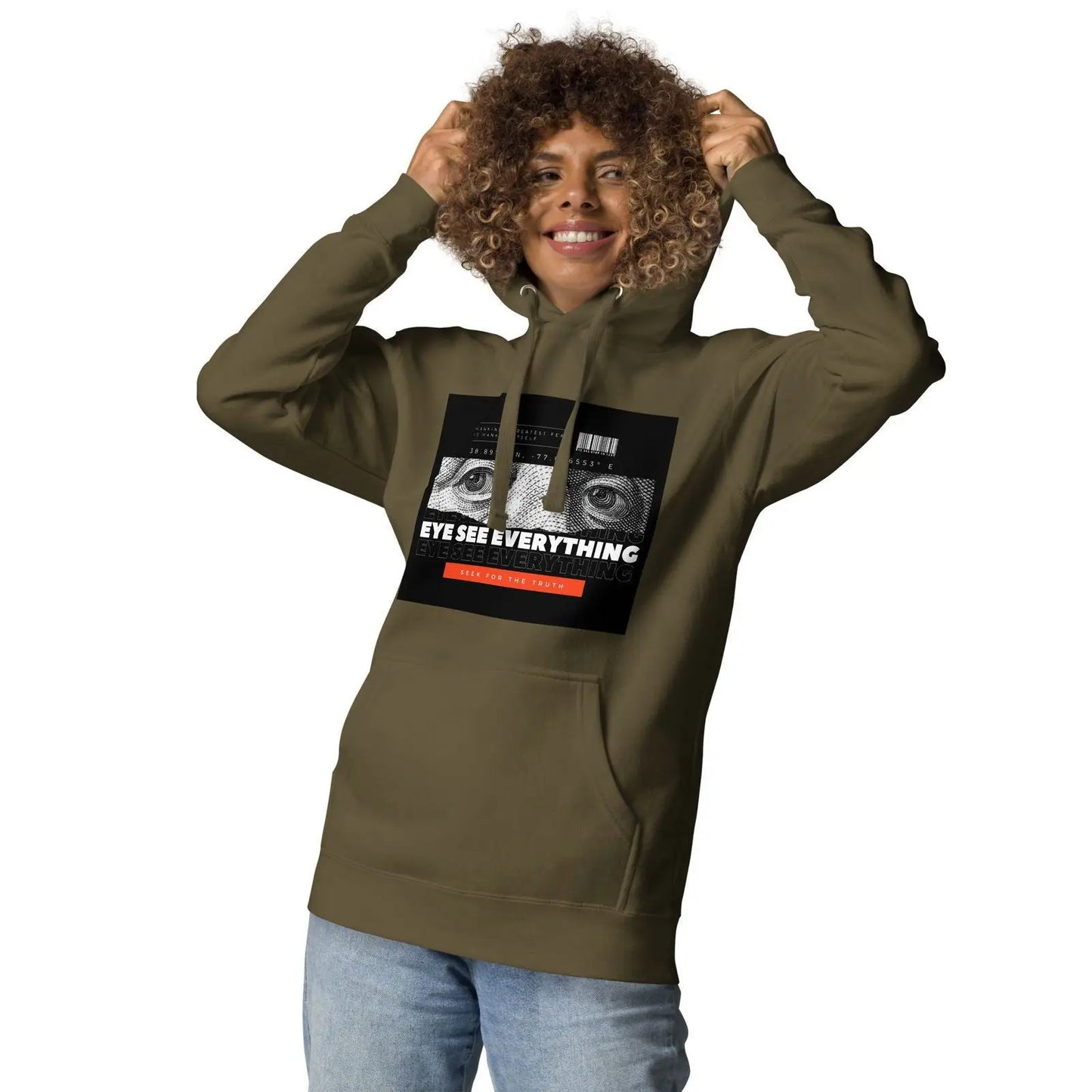 Eye see everything Graphic Hoodie - i3dyou