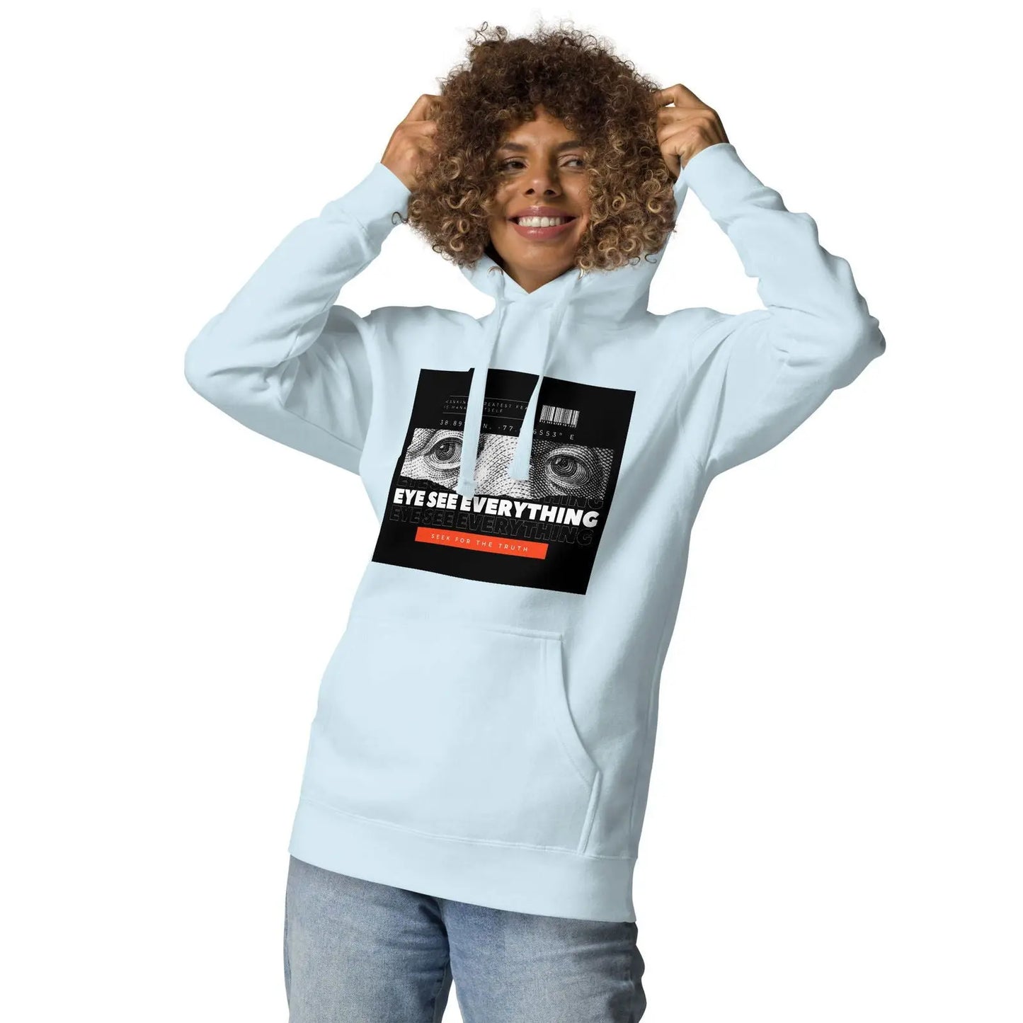 Eye see everything Graphic Hoodie - i3dyou