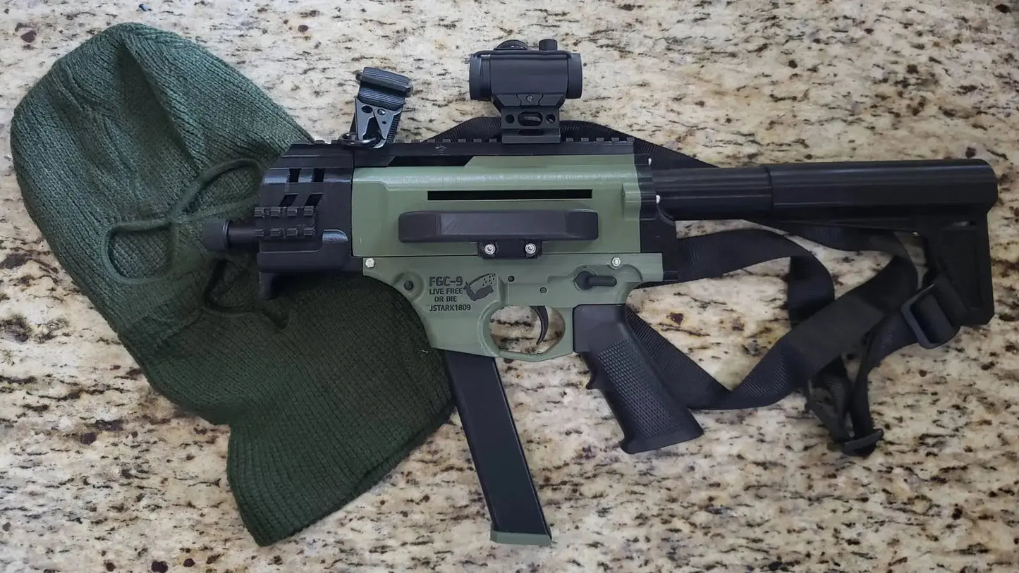 FGC-9 3D Printed semi-automatic pistol 3d printable files - i3dyou