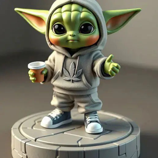 Free Baby Yoda 3d printable model - i3dyou