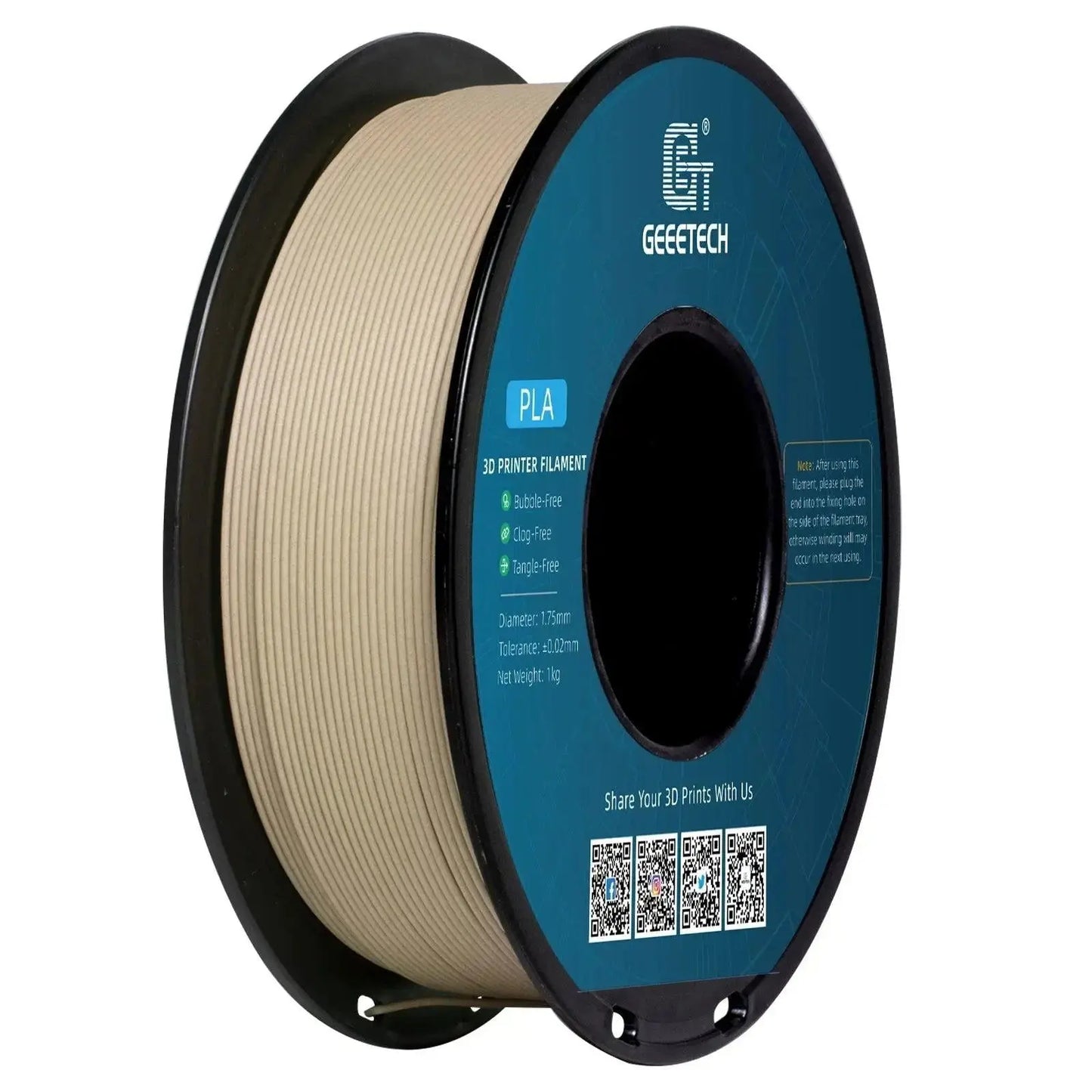 GEEETECH 1roll/1kg 1.75mm PLA Silk PLA Filament Vacuum Packaging Overseas Warehouses Various Colors For 3D Printer Fast Ship - i3dyou