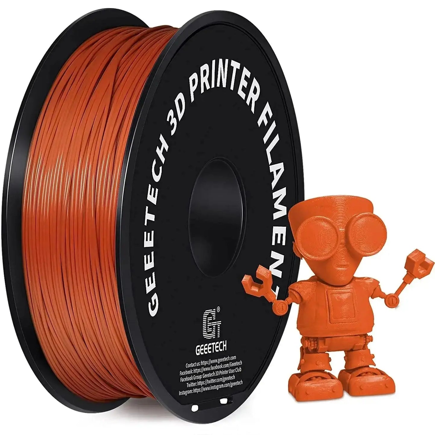 GEEETECH 1roll/1kg 1.75mm PLA Silk PLA Filament Vacuum Packaging Overseas Warehouses Various Colors For 3D Printer Fast Ship - i3dyou