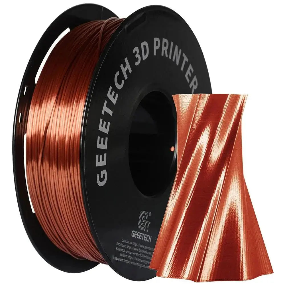 GEEETECH 1roll/1kg 1.75mm PLA Silk PLA Filament Vacuum Packaging Overseas Warehouses Various Colors For 3D Printer Fast Ship - i3dyou