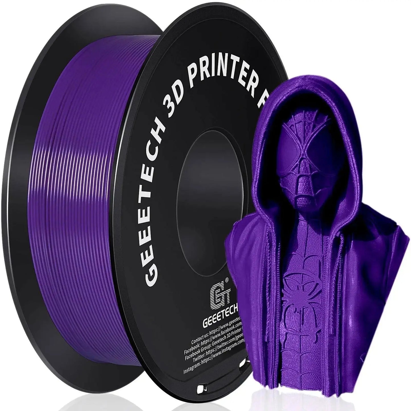 GEEETECH 1roll/1kg 1.75mm PLA Silk PLA Filament Vacuum Packaging Overseas Warehouses Various Colors For 3D Printer Fast Ship - i3dyou