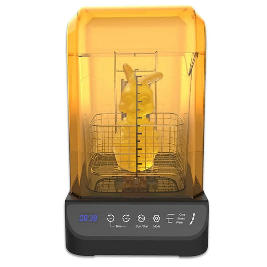 Geeetech Wash and Cure 2 in 1 Machine, UV Resin Model Curing Box washing Station with UV Resin Glue for LCD SLA DLP 3D Printing - i3dyou