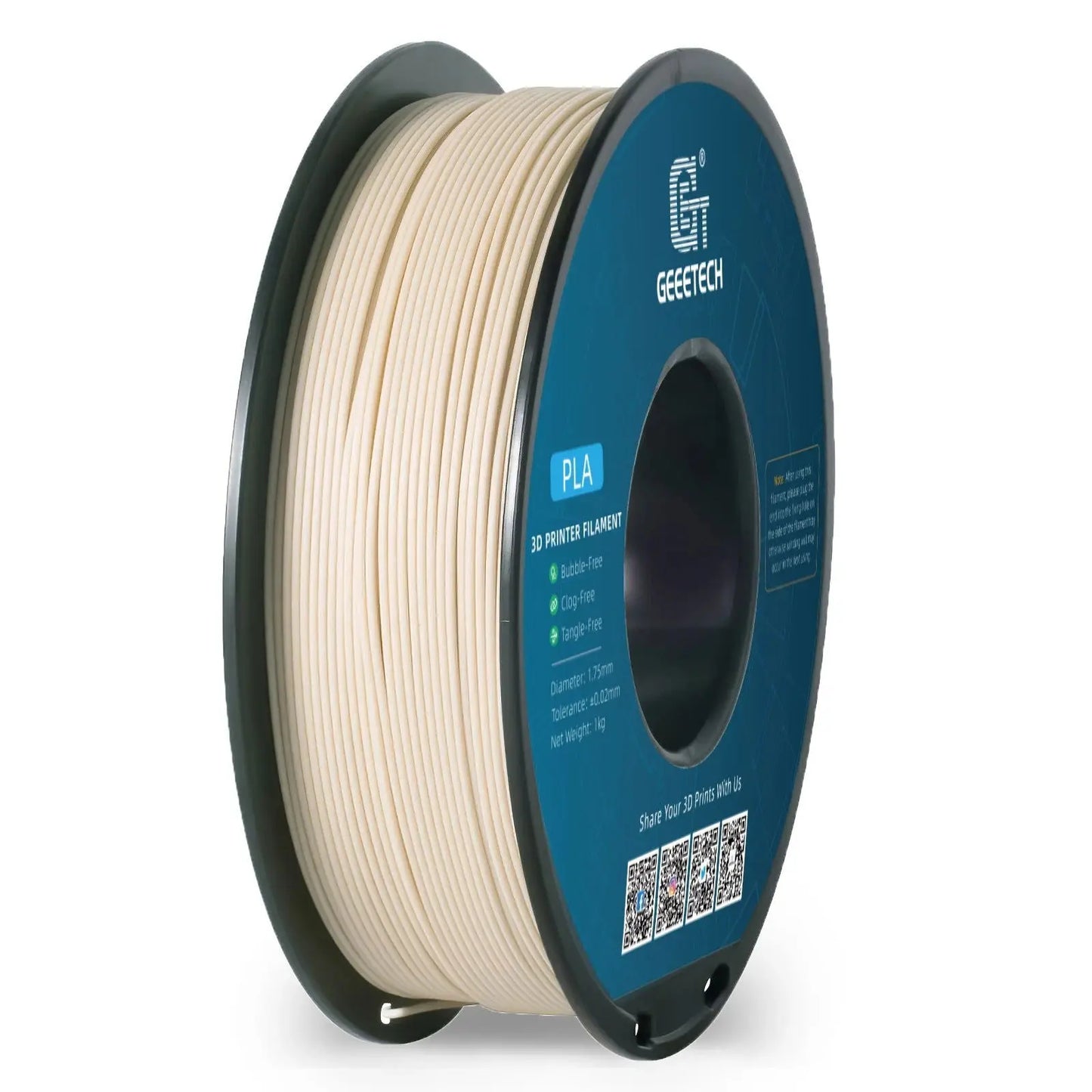 Geeetech Wood PLA 1kg 1.75mm Filament 3d Print wire Vacuum Packaging Local Warehouses Colorful Plastic for FDM 3D printer - i3dyou