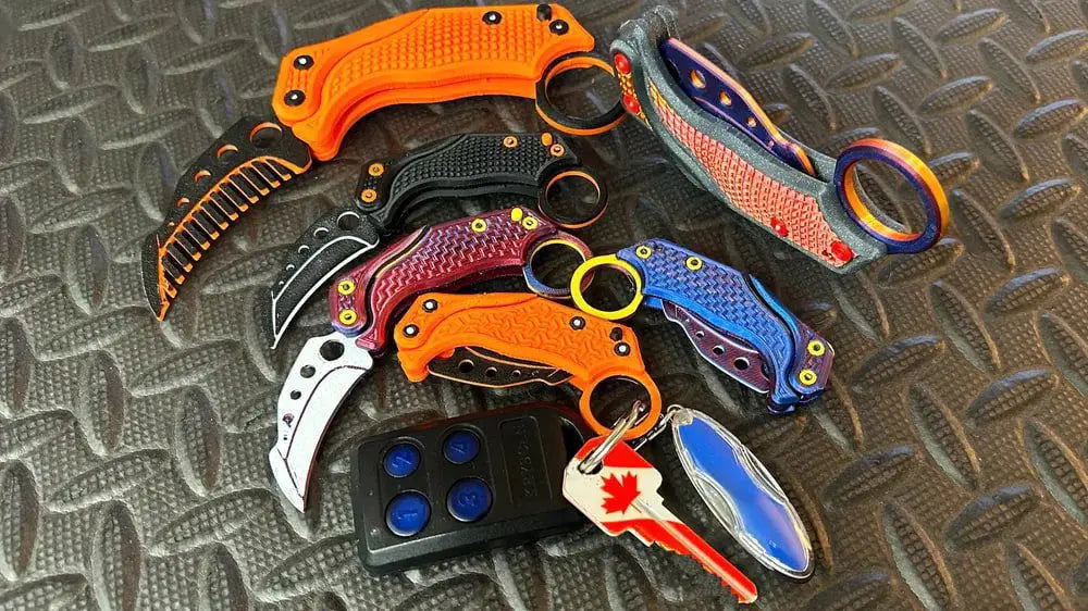 Gravity Knife Fidget 3d printable file - i3dyou