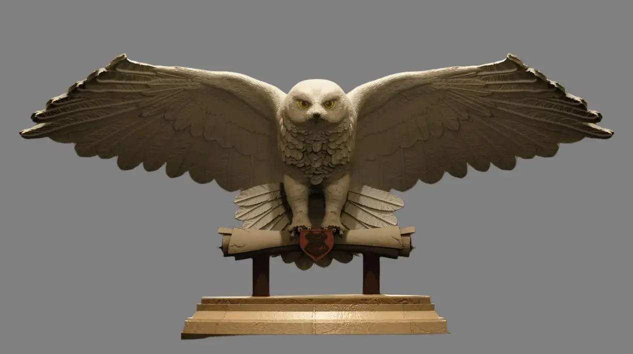 Harry Potter Hedwig Owl Post Wall Décor 3d print file - i3dyou