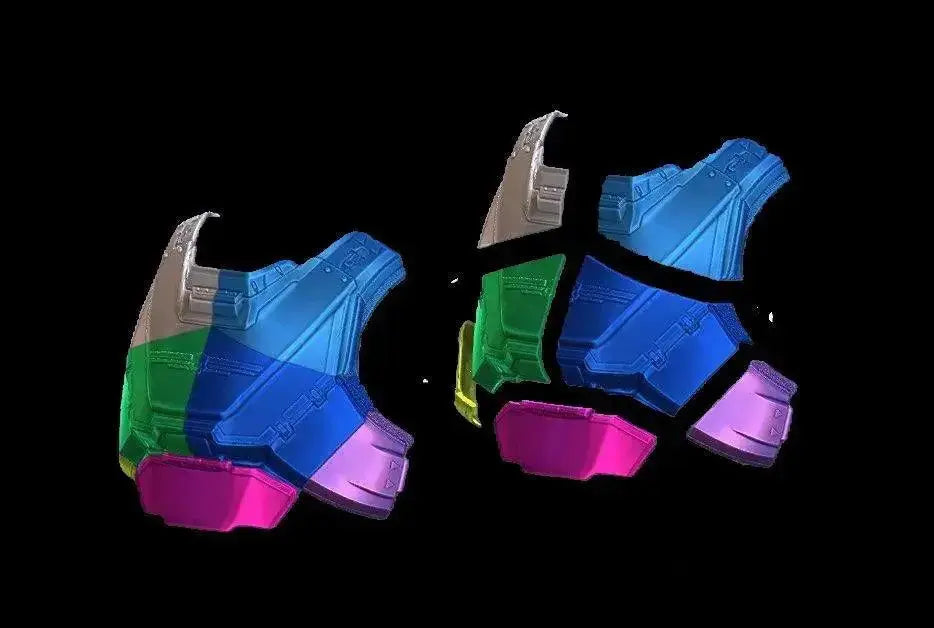 Helldivers 2 Helmet cosplay and Armor and weapons 3d print files - B-01 Tactical - 3D STL Print Files - i3dyou