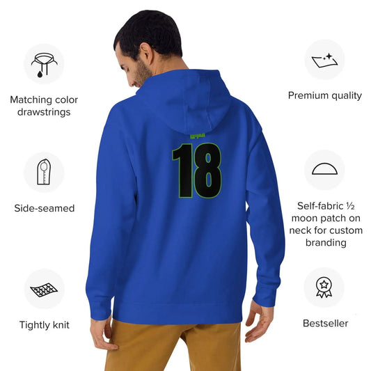 Iraq National Soccer Team Fan Lover Unisex Hoodie - i3dyou