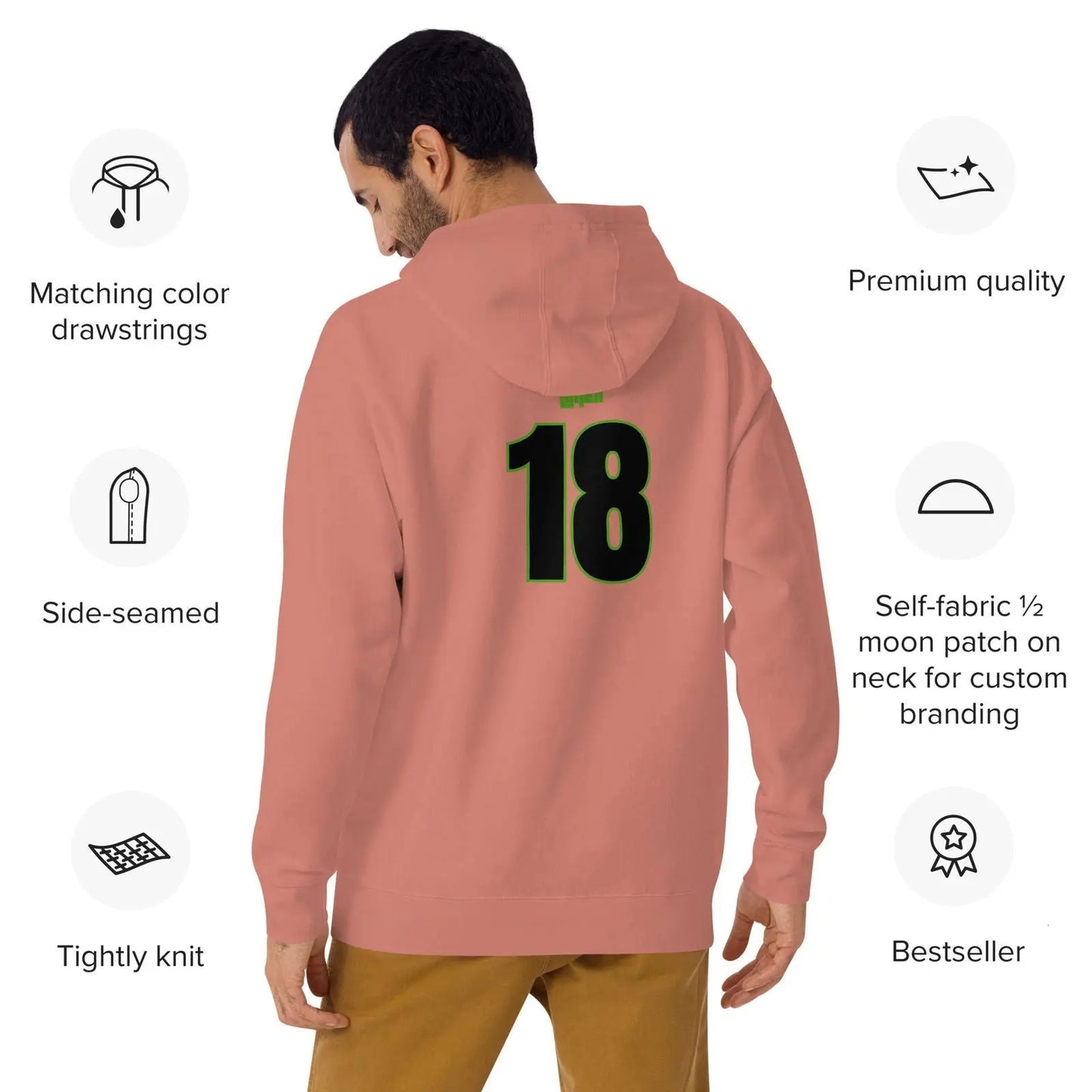 Iraq National Soccer Team Fan Lover Unisex Hoodie - i3dyou