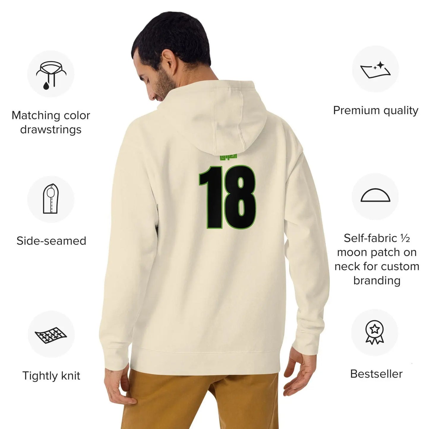 Iraq National Soccer Team Fan Lover Unisex Hoodie - i3dyou